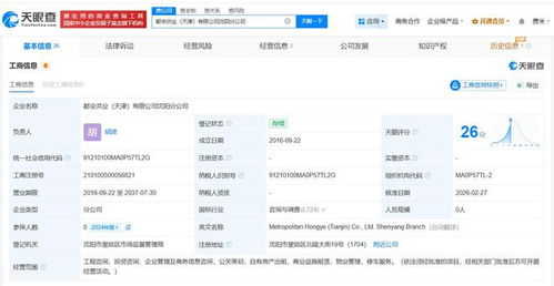 俞敏洪卸任都會洪業(yè)沈陽分公司負(fù)責(zé)人 商務(wù)信息咨詢業(yè)務(wù)迎來新篇章